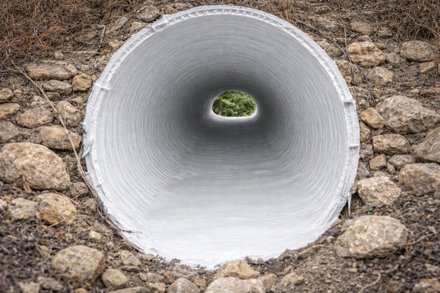 Concrete culvert drainage repair project